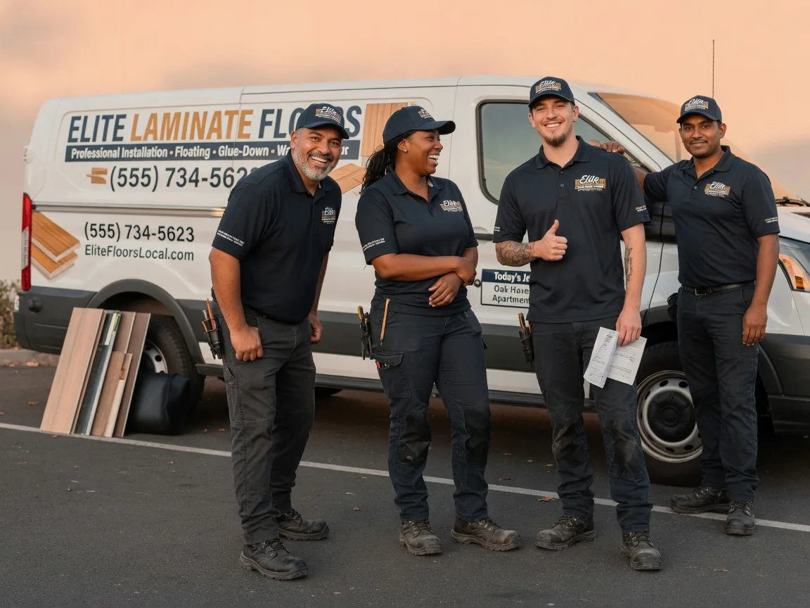 Laminate flooring installation company in Crown City, OH
